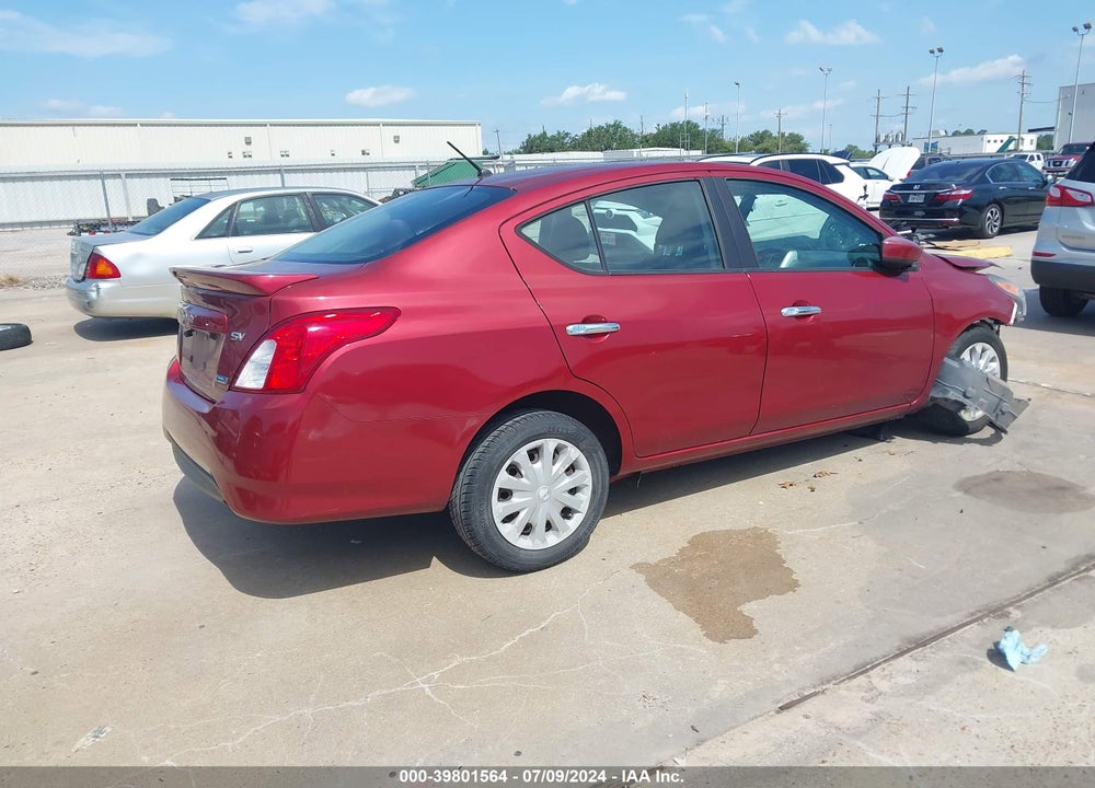 2016 NISSAN VERSA VIN: 3N1CN7AP4GL834100