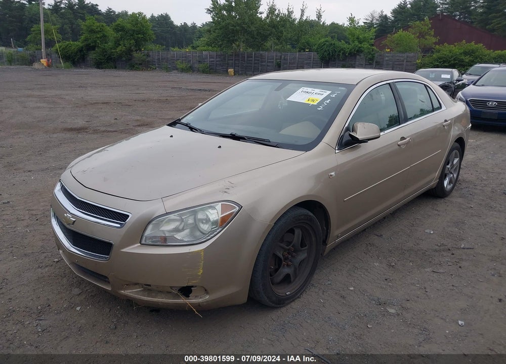 2008 CHEVROLET MALIBU LT VIN: 1G1ZH57B58F241736