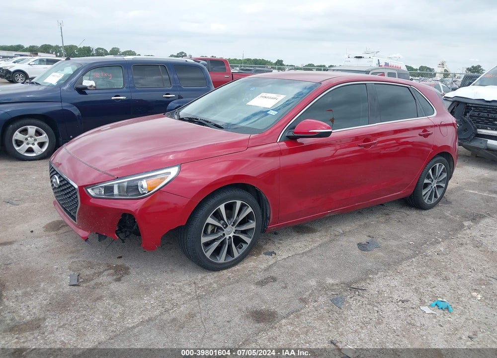 2018 HYUNDAI ELANTRA GT VIN: KMHH35LE1JU014364