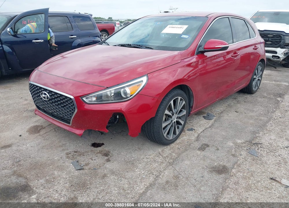 2018 HYUNDAI ELANTRA GT VIN: KMHH35LE1JU014364