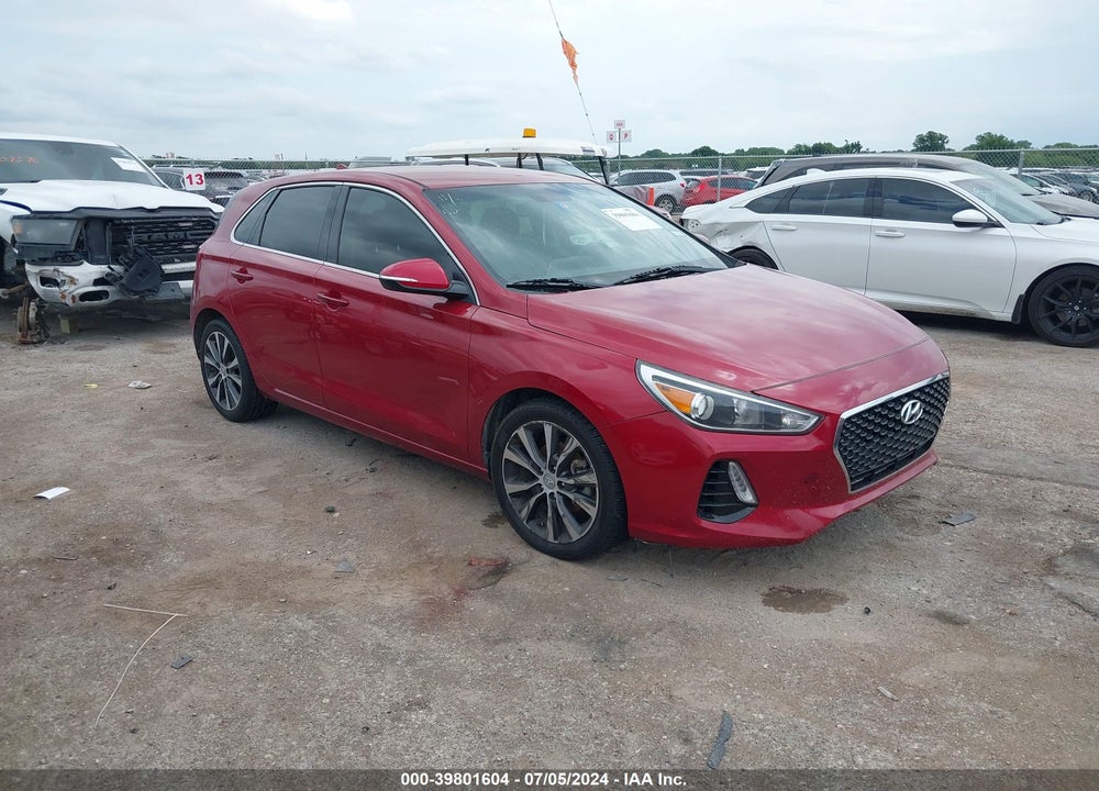 2018 HYUNDAI ELANTRA GT VIN: KMHH35LE1JU014364