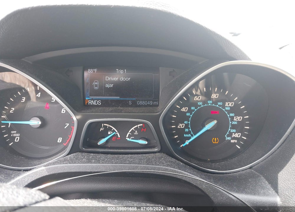 2015 FORD ESCAPE SE VIN: 1FMCU0GX2FUC01027