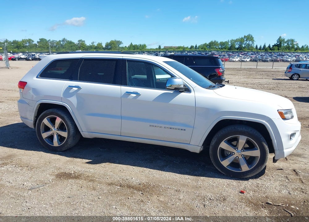 2014 JEEP GRAND CHEROKEE OVERLAND VIN: 1C4RJFCGXEC396122
