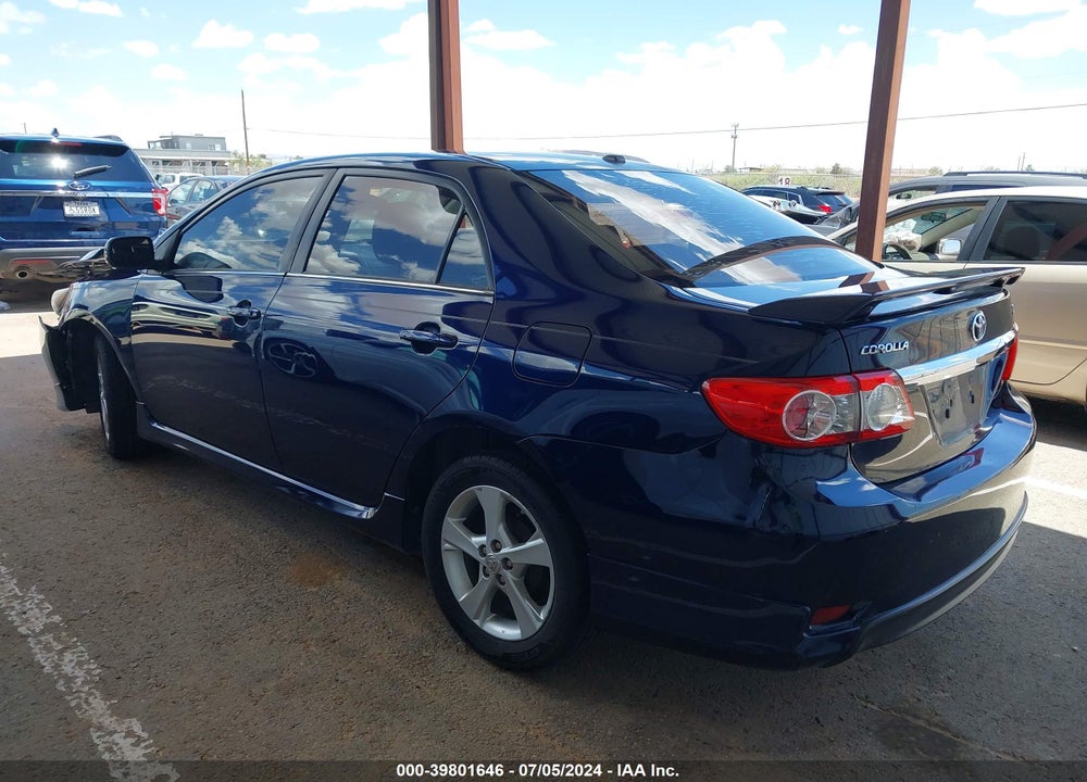 2011 TOYOTA COROLLA S VIN: 2T1BU4EE3BC695351