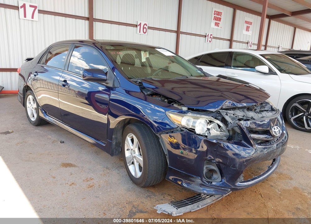 2011 TOYOTA COROLLA S VIN: 2T1BU4EE3BC695351