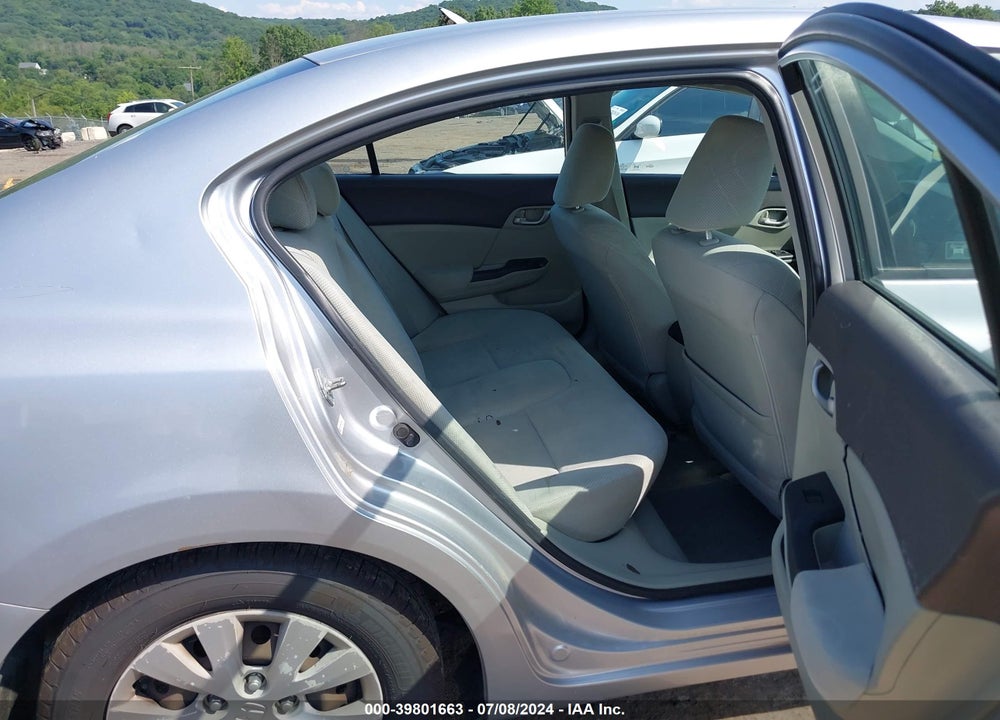 2012 HONDA CIVIC LX VIN: 19XFB2F58CE055892