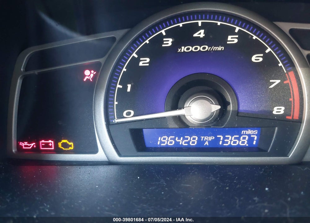 2006 HONDA CIVIC LX VIN: 1HGFA16546L067807