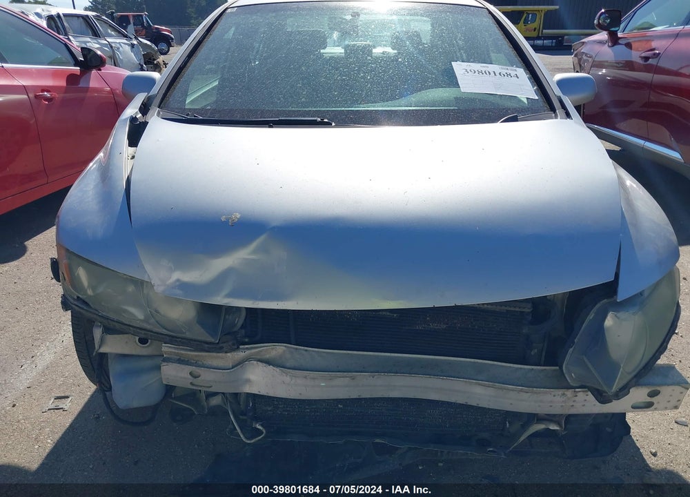 2006 HONDA CIVIC LX VIN: 1HGFA16546L067807