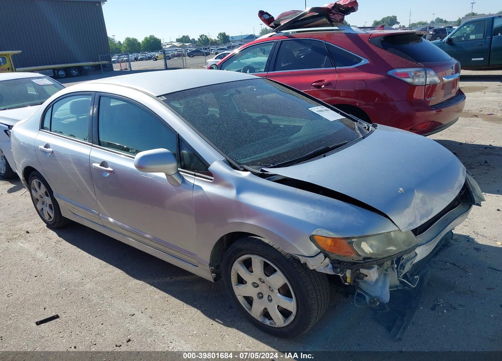 2006 HONDA CIVIC LX VIN: 1HGFA16546L067807