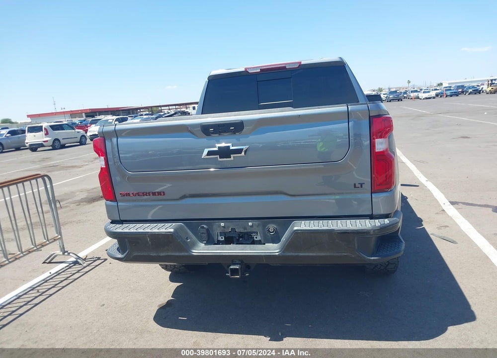 2021 CHEVROLET SILVERADO 1500 4WD SHORT BED LT TRAIL BOSS VIN: 3GCPYFED6MG282197