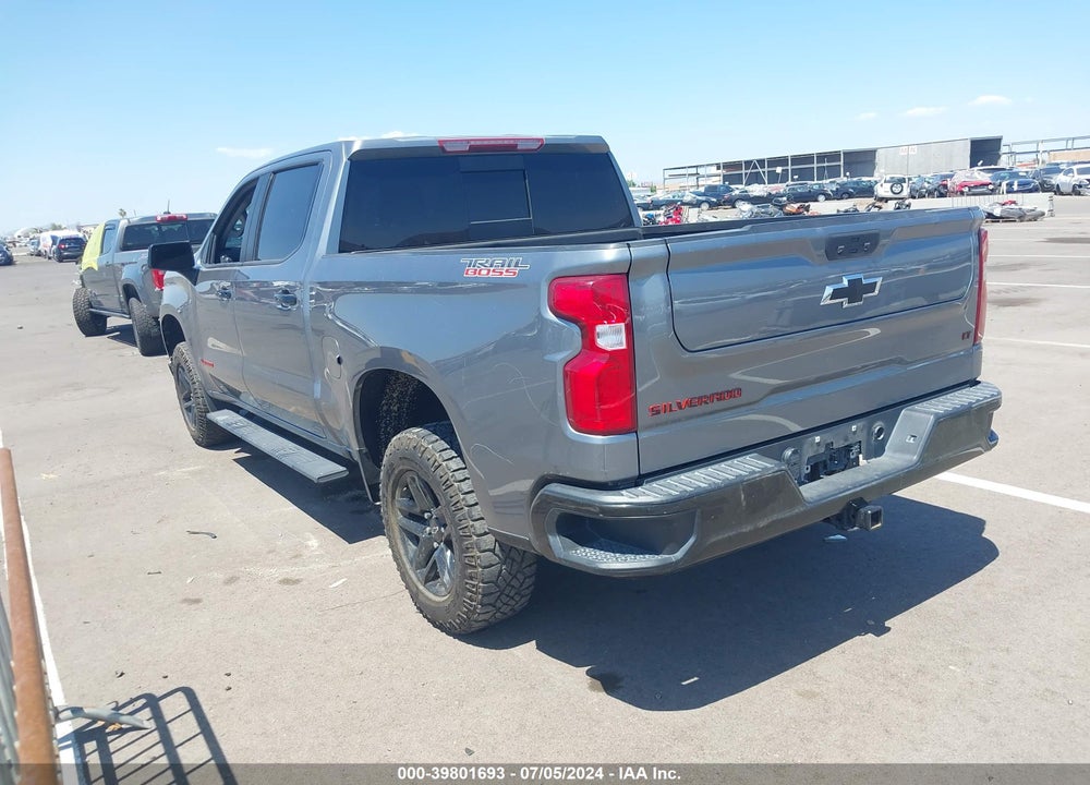 2021 CHEVROLET SILVERADO 1500 4WD SHORT BED LT TRAIL BOSS VIN: 3GCPYFED6MG282197