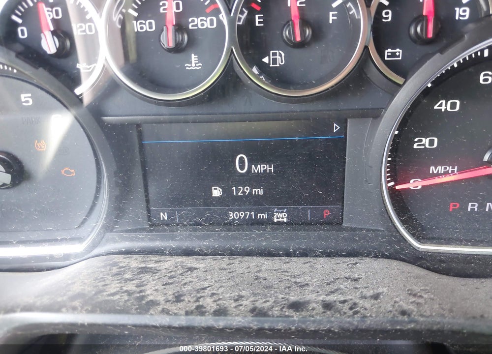 2021 CHEVROLET SILVERADO 1500 4WD SHORT BED LT TRAIL BOSS VIN: 3GCPYFED6MG282197
