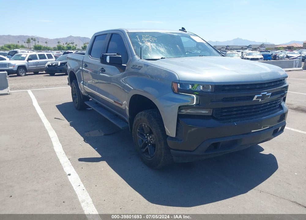 2021 CHEVROLET SILVERADO 1500 4WD SHORT BED LT TRAIL BOSS VIN: 3GCPYFED6MG282197