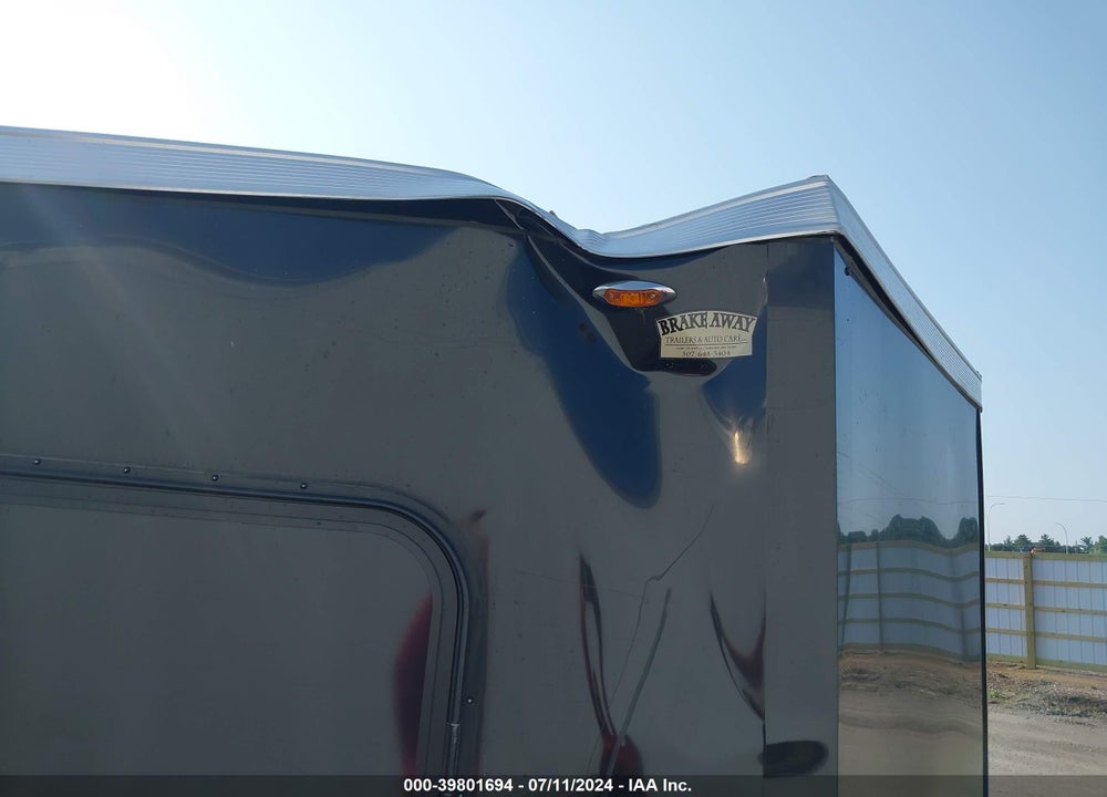 2021 LEGEND ENCLOSED TRAILER VIN: 1L9BE1411M1317637