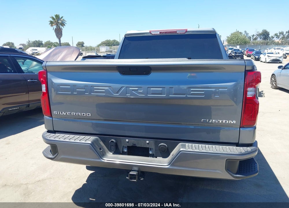 2021 CHEVROLET SILVERADO 1500 2WD SHORT BED CUSTOM VIN: 3GCPWBEKXMG406419
