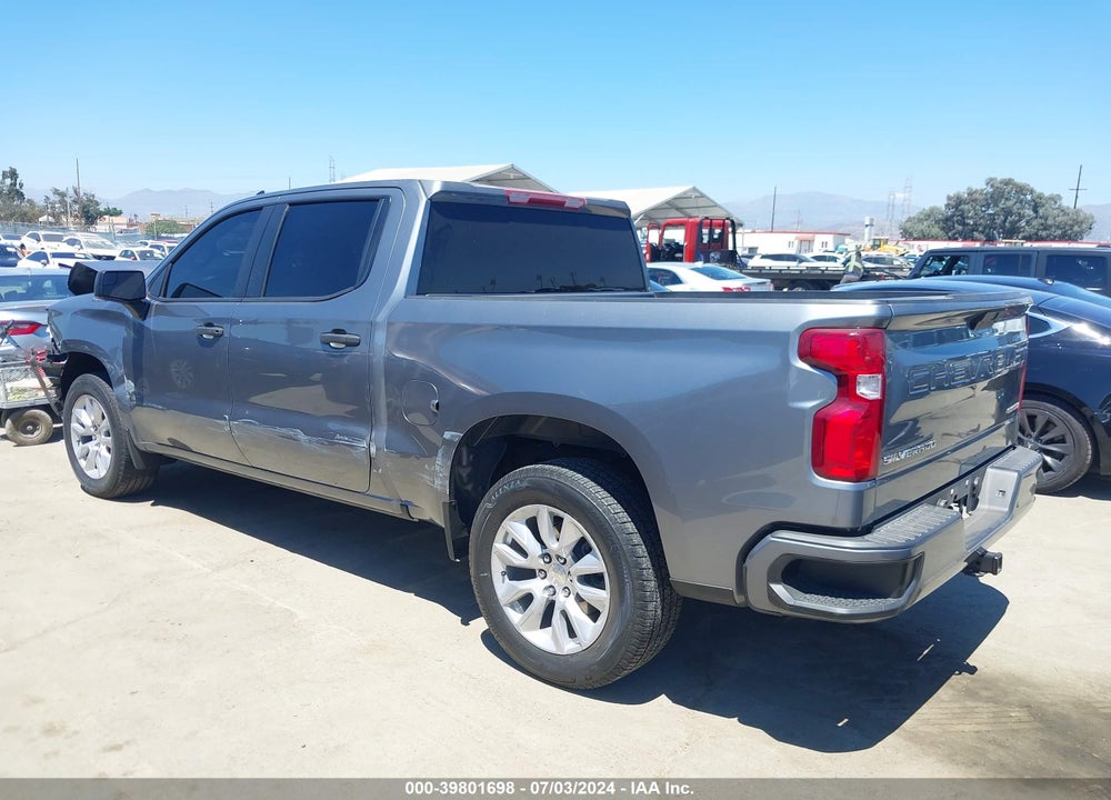 2021 CHEVROLET SILVERADO 1500 2WD SHORT BED CUSTOM VIN: 3GCPWBEKXMG406419