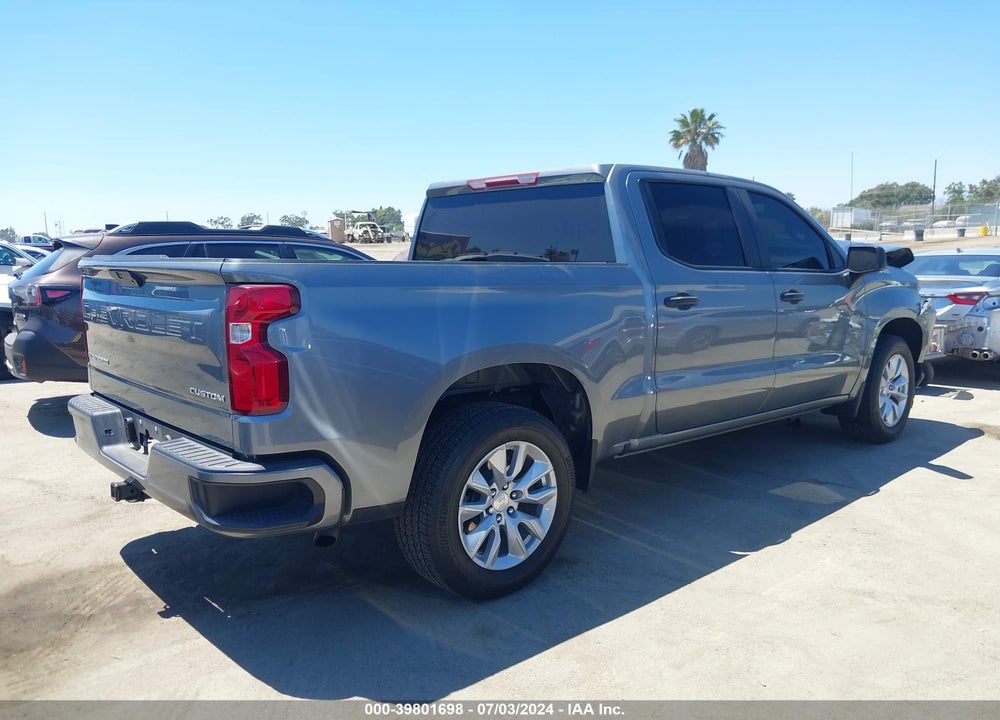 2021 CHEVROLET SILVERADO 1500 2WD SHORT BED CUSTOM VIN: 3GCPWBEKXMG406419