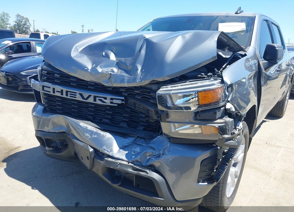 2021 CHEVROLET SILVERADO 1500 2WD SHORT BED CUSTOM VIN: 3GCPWBEKXMG406419