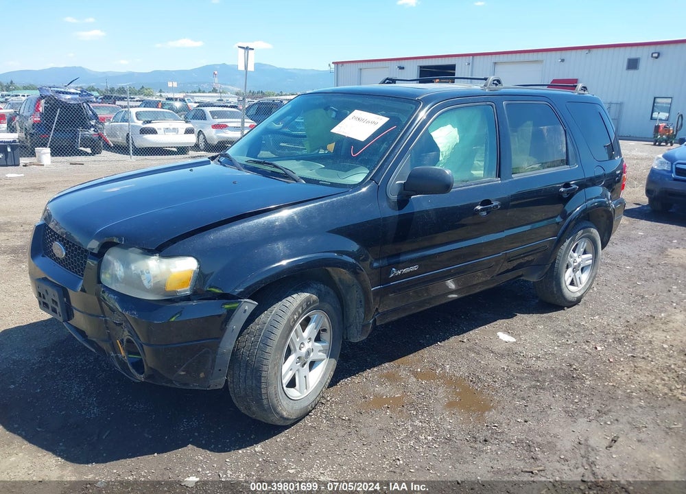 2006 FORD ESCAPE HYBRID VIN: 1FMCU96H36KA20576