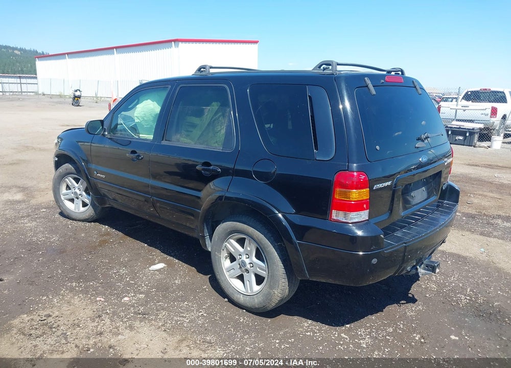 2006 FORD ESCAPE HYBRID VIN: 1FMCU96H36KA20576