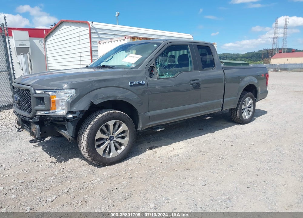2018 FORD F-150 XL VIN: 1FTEX1EP4JFC12587