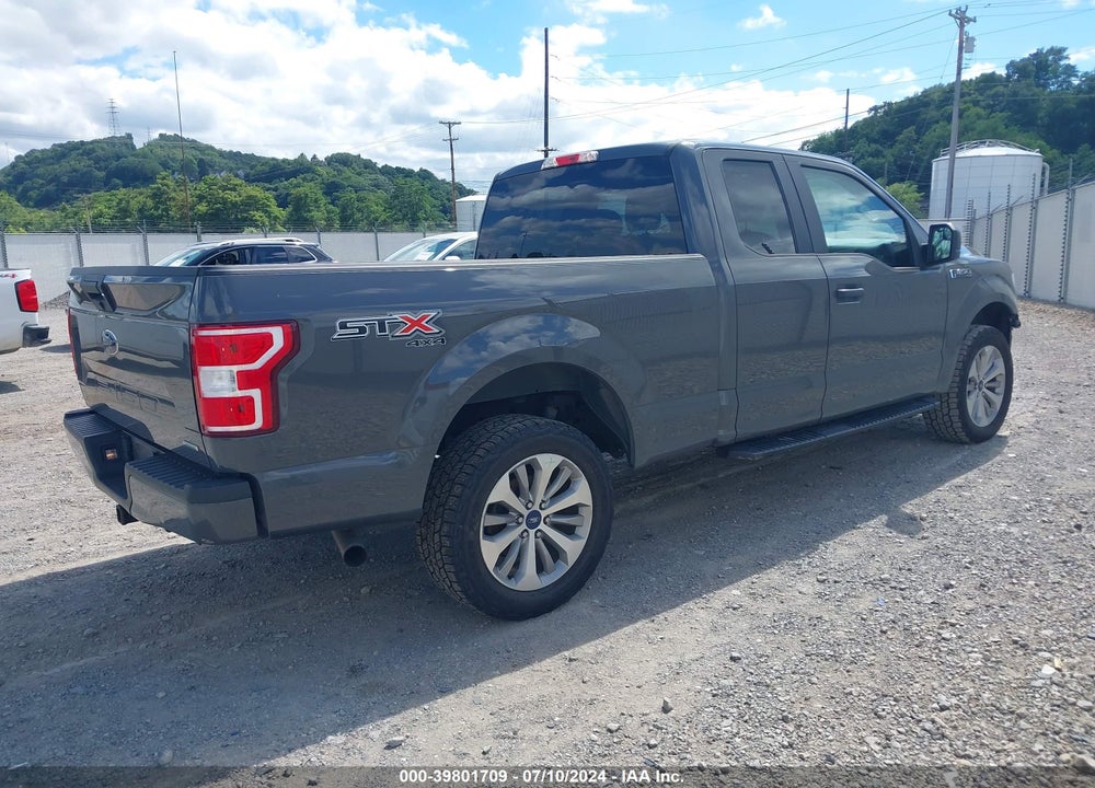 2018 FORD F-150 XL VIN: 1FTEX1EP4JFC12587