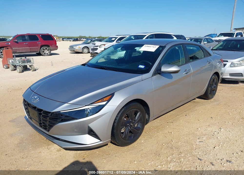 2021 HYUNDAI ELANTRA SEL VIN: 5NPLS4AG9MH038393