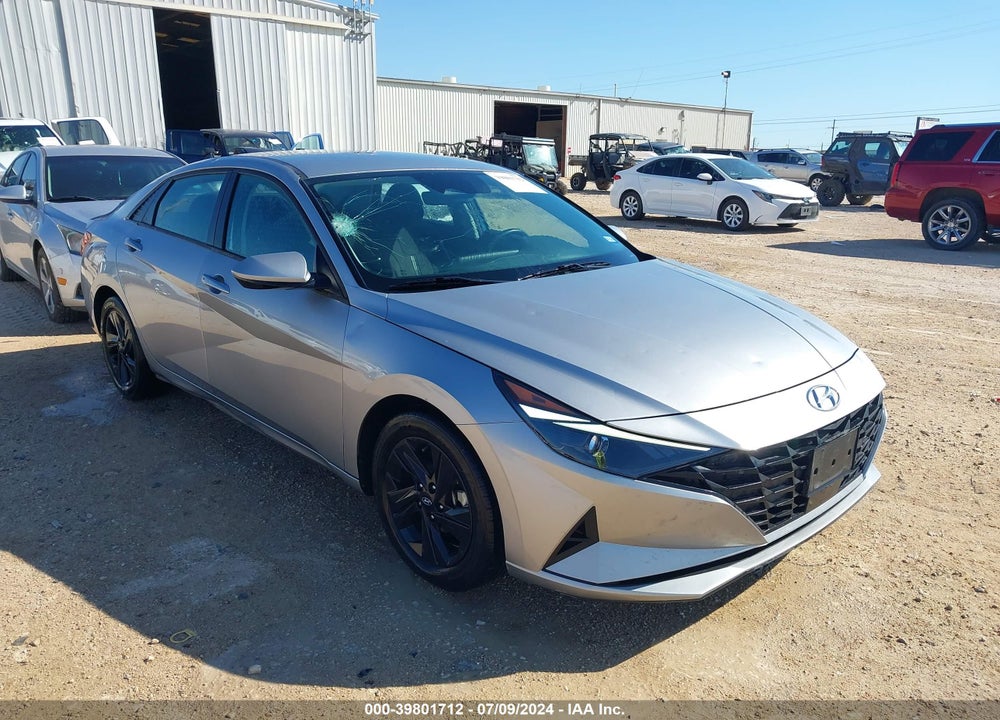 2021 HYUNDAI ELANTRA SEL VIN: 5NPLS4AG9MH038393