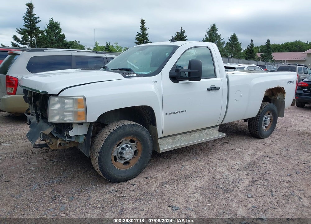 2009 CHEVROLET SILVERADO 2500HD WORK TRUCK VIN: 1GCHK44K99E109556