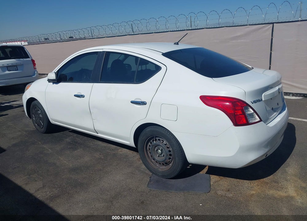 2012 NISSAN VERSA 1.6 SV VIN: 3N1CN7AP8CL873136
