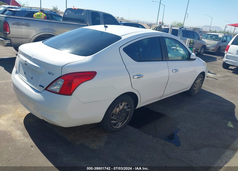 2012 NISSAN VERSA 1.6 SV VIN: 3N1CN7AP8CL873136