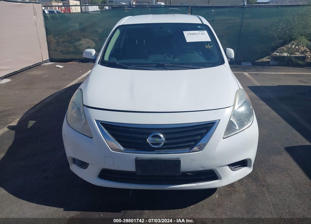 2012 NISSAN VERSA 1.6 SV VIN: 3N1CN7AP8CL873136