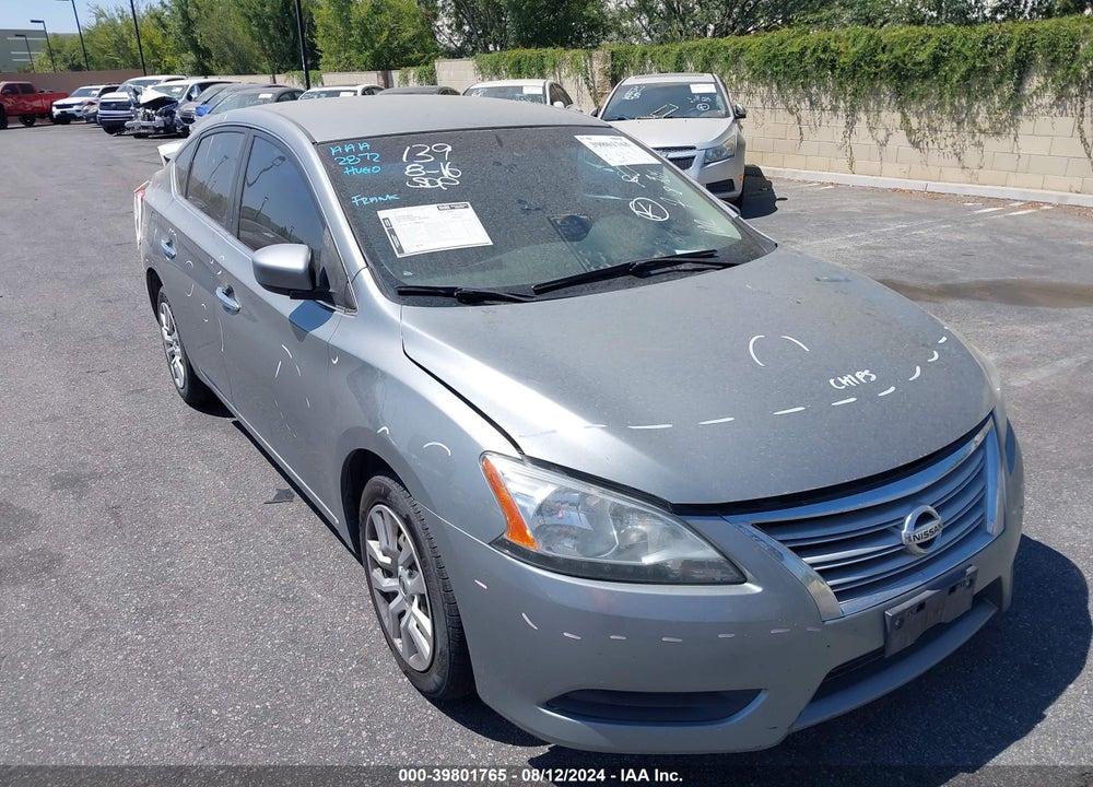2014 NISSAN SENTRA SV VIN: 3N1AB7AP7EL644773