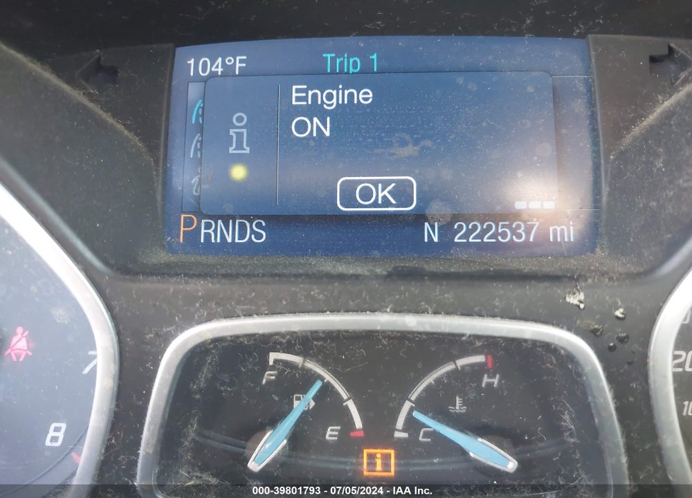 2012 FORD FOCUS SE VIN: 1FAHP3K24CL230664