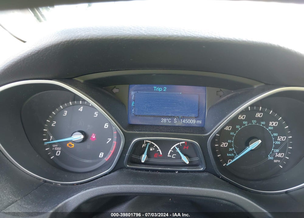 2014 FORD FOCUS SE VIN: 1FADP3F28EL112662