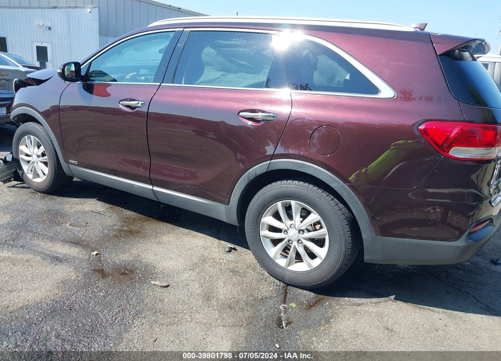 2016 KIA SORENTO 2.4L LX VIN: 5XYPGDA35GG051217