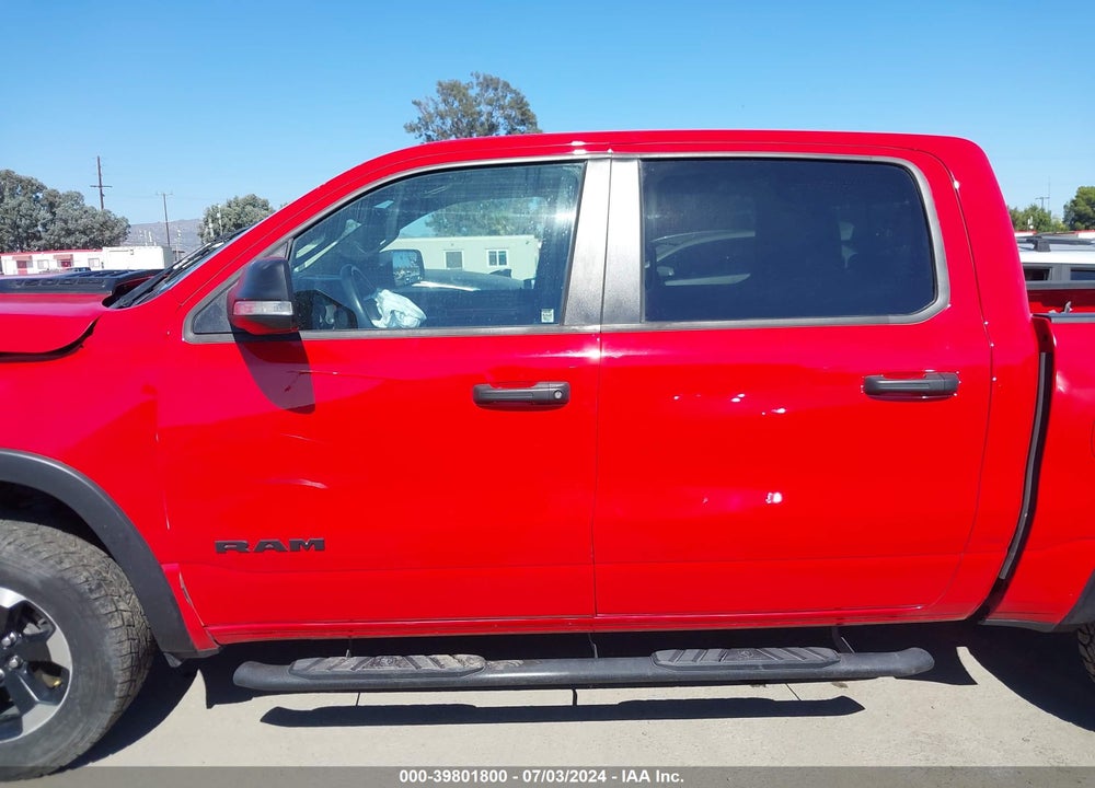 2022 RAM 1500 REBEL 4X4 5'7 BOX VIN: 1C6SRFLT0NN199592