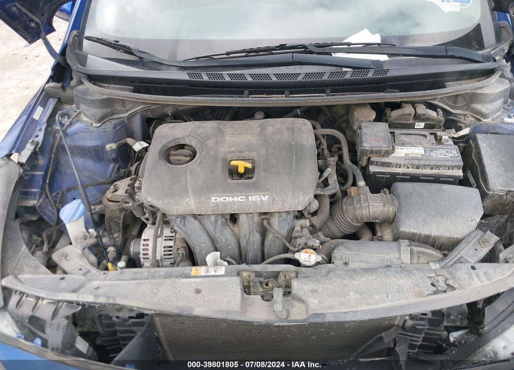 2017 KIA FORTE LX VIN: 3KPFK4A78HE135835
