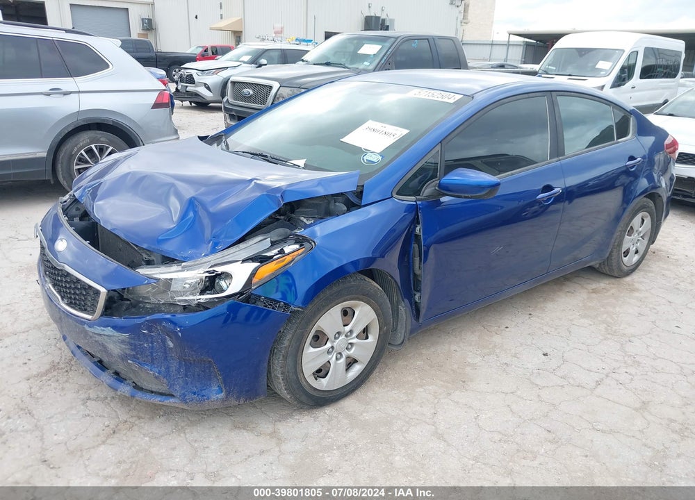 2017 KIA FORTE LX VIN: 3KPFK4A78HE135835