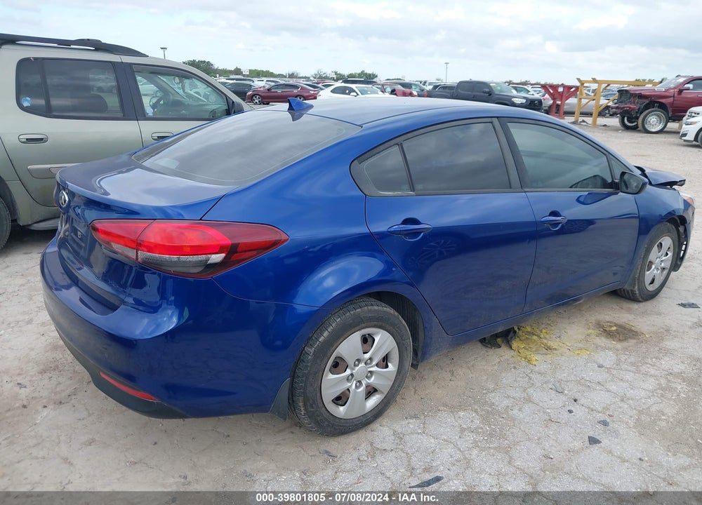 2017 KIA FORTE LX VIN: 3KPFK4A78HE135835