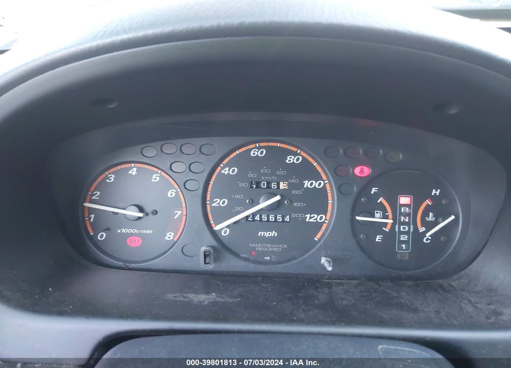 2001 HONDA CR-V LX VIN: JHLRD28441S009727