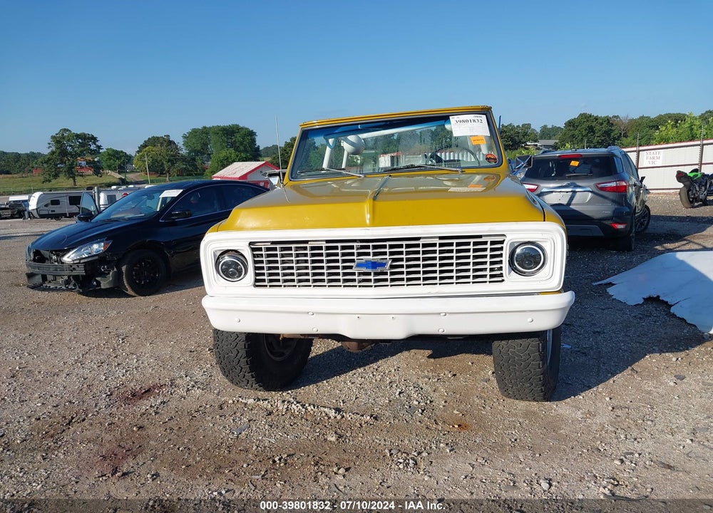 1972 CHEVY BLAZER K5 CST VIN: CKE182S158409