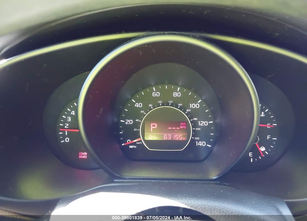 2017 KIA SOUL VIN: KNDJP3A56H7472685