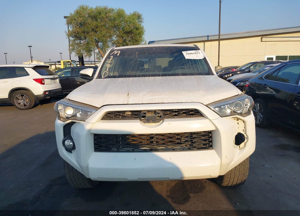2019 TOYOTA 4RUNNER SR5 VIN: JTEBU5JR9K5641320