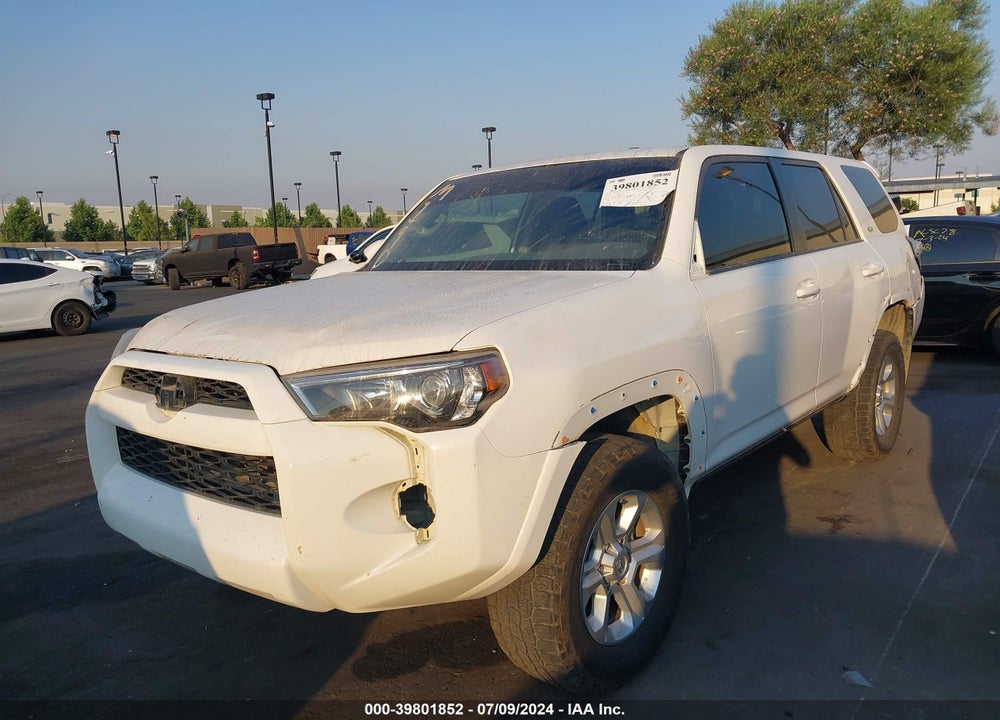 2019 TOYOTA 4RUNNER SR5 VIN: JTEBU5JR9K5641320