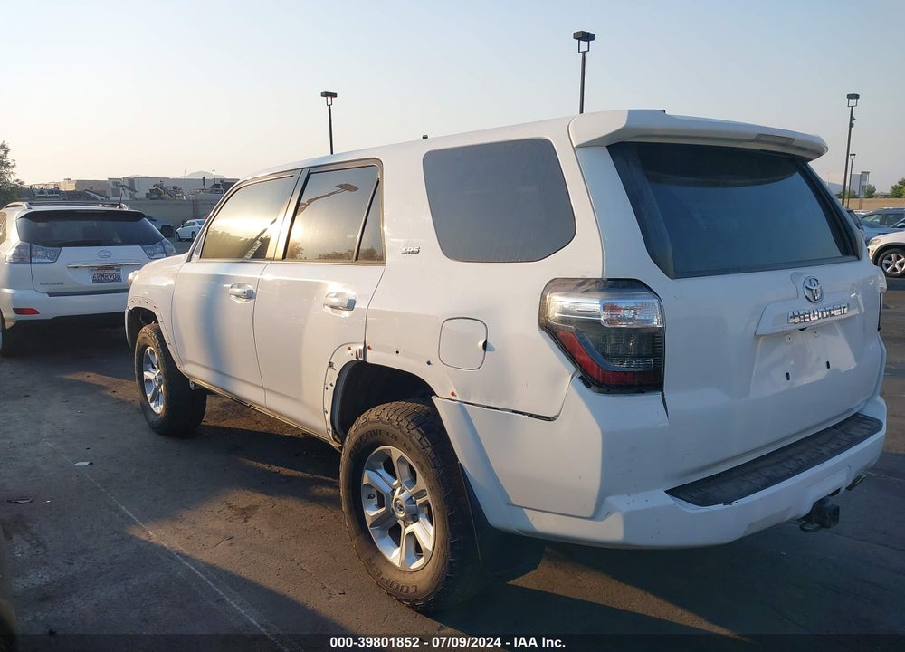 2019 TOYOTA 4RUNNER SR5 VIN: JTEBU5JR9K5641320