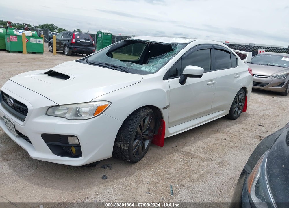 2016 SUBARU WRX VIN: JF1VA1E67G9806919