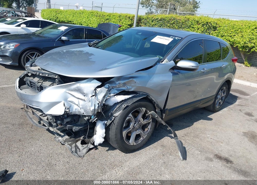 2019 HONDA CR-V EX VIN: 7FARW1H56KE039390