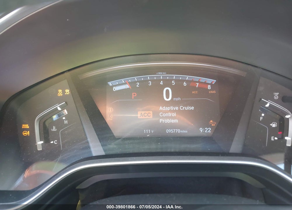 2019 HONDA CR-V EX VIN: 7FARW1H56KE039390