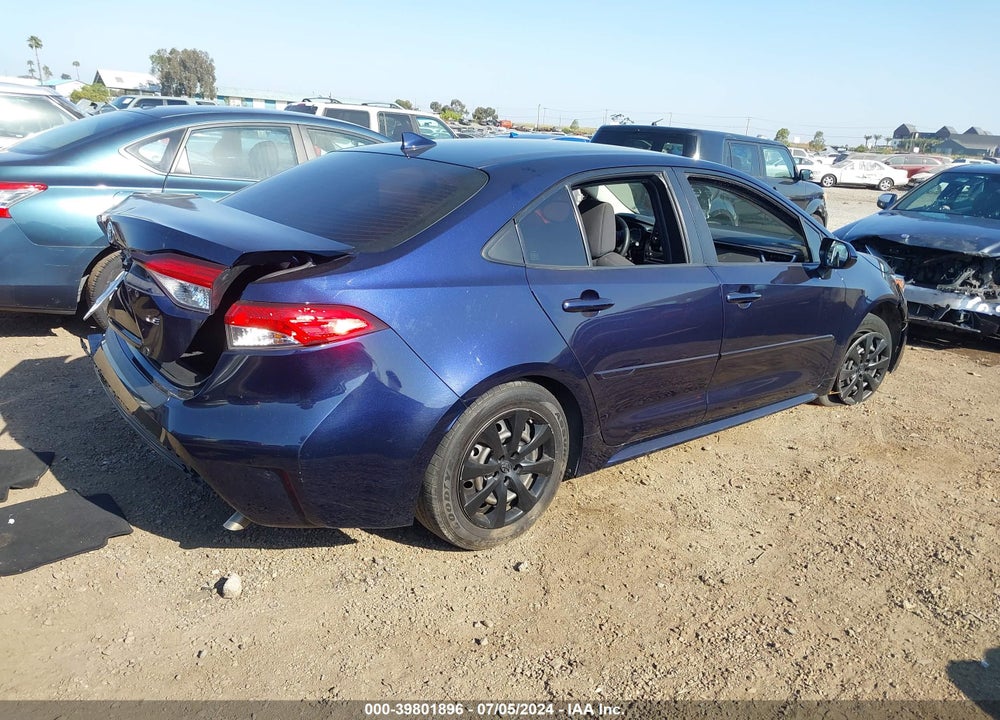 2021 TOYOTA COROLLA LE VIN: JTDEPMAE0MJ150113